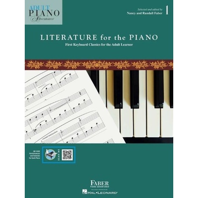Nancy Faber: Adult Piano Adventures Literature for Piano Book 1 noty na klavír+audio – Zboží Mobilmania