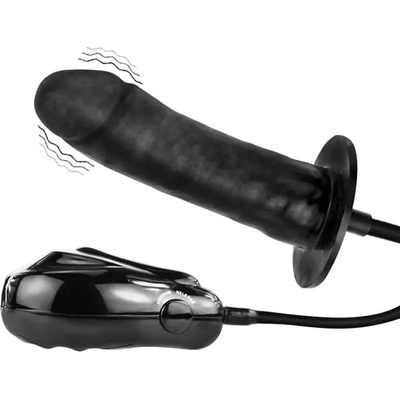 LyBaile Bigger Joy Inflatable Penis Black