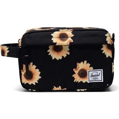 HERSCHEL Несесер Herschel Chapter wash bag - Black (Sunflower Field)