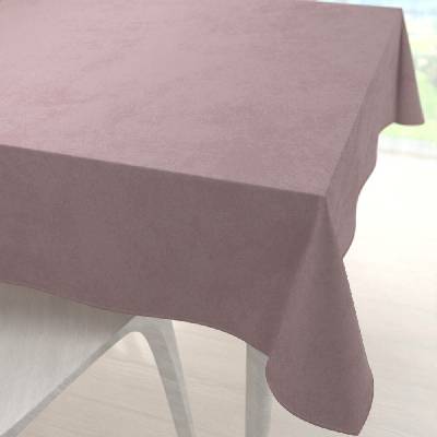 Biante Velký sametový čtvercový ubrus Velvet Premium SVP-002 Starorůžový 170x170cm