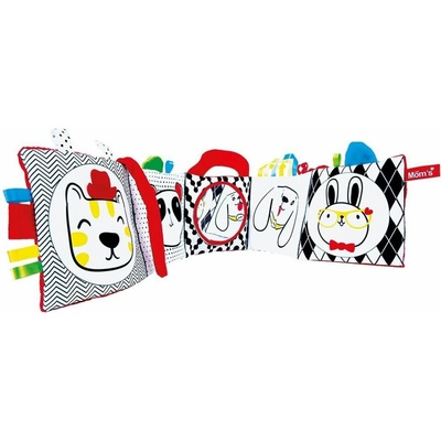 Mom´s care Senzorické leporelo White & Black