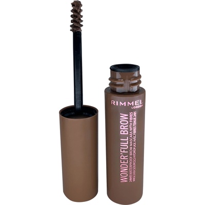 Rimmel London Wonder Full Brow voděodolná dlouhotrvající řasenka na obočí 003 Dark 4,5 ml – Zboží Dáma