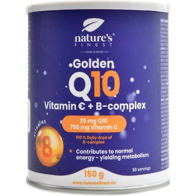 NaturesFinest Golden Q10 + Vitamin C + B-Complex 150 g