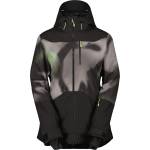 Scott Дамско ски яке Scott Women's Ultimate Dryo Ripstop Jacket Ski jacket - Evening Greyprint / Black (104-6266-0314)