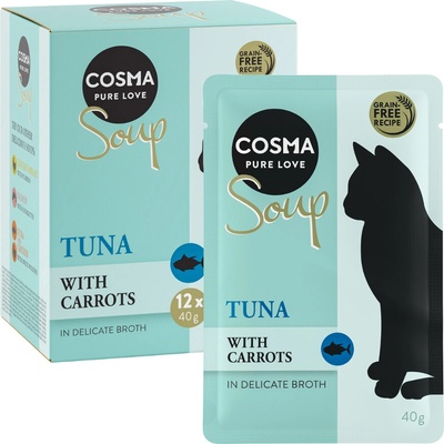 Cosma Soup Mix 4 druhy 12 x 40 g