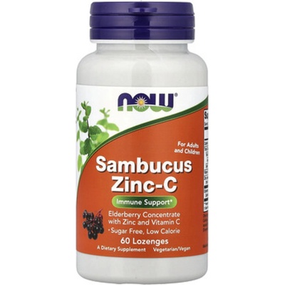 Now Foods Sambucus Zinc-C 60 tablet