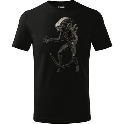 Unisex tričko s potiskem VETŘELEC (ALIEN) zelená