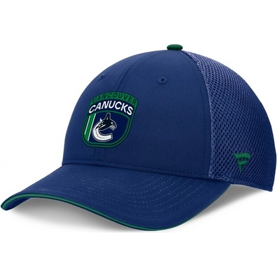 Fanatics Authentic Pro Draft Structured Trucker Vancouver Canucks