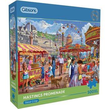 Gibsons Пъзел Gibsons от 500 XL части - Променада в Хейстингс (G3566)