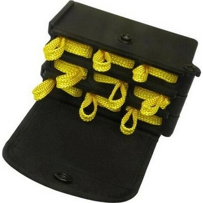 ESP rotačné na 9 ks textilných pút čierne