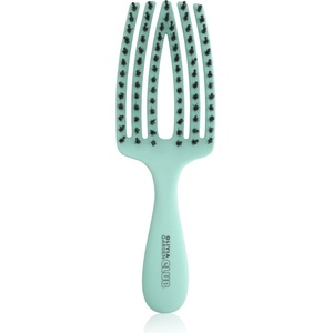 Olivia Garden Club The Nomad Detangling&Shine Fingerbrush плоска четка За коса Mint