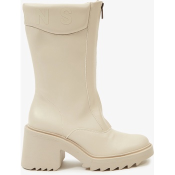 Pepe Jeans Кремави дамски ботуши Pepe Jeans Boss Pepe Jeans | Byal | ЖЕНИ | 40