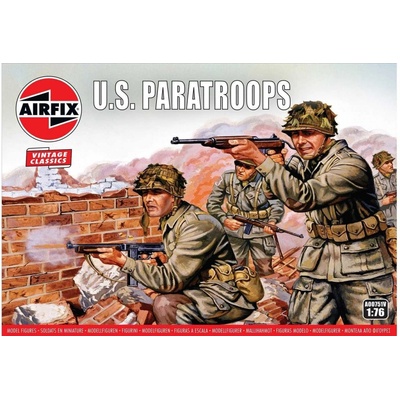 AIRFIX Classic Kit VINTAGE figurky A00751V US Paratroops 30-A00751V 1:76