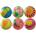 Ferplast Dog Ball - Мека гумена топка за кучета, флуоресцираща 6 см