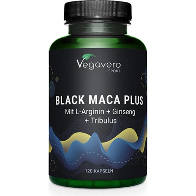 Vegavero Комплекс с Черна мака, L-Аргинин, азиатски женшен и трибулус терестрис 120 капсули | Vegavero (VV-VITA-356)