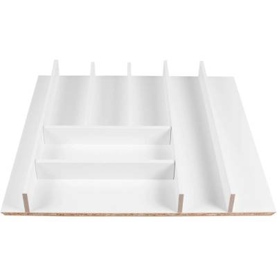 Příborník Elletipi Wood Line do zásuvky 60 cm, bílý, PLC M50060 18