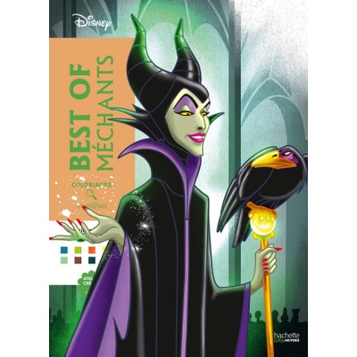 Coloriages mystères Disney Best of Méchants