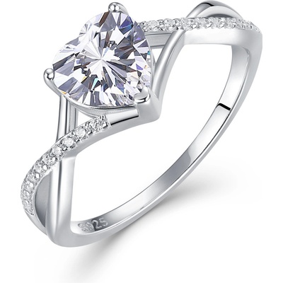 Olivie Stříbrný prsten SRDCE 9520