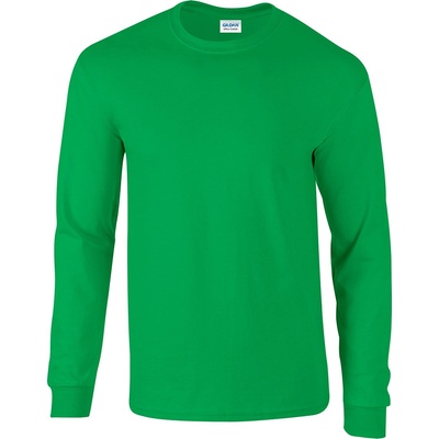 Gildan tričko s dlouhým rukávem Ultra 2400 Irish Green