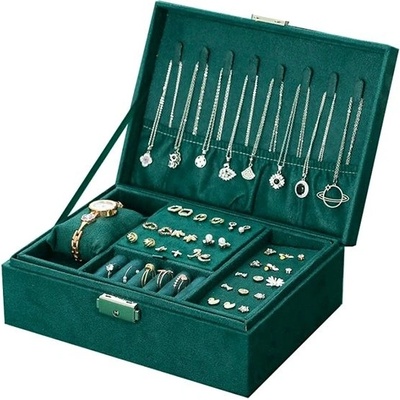 Livefy šperkovnice Armour zelená