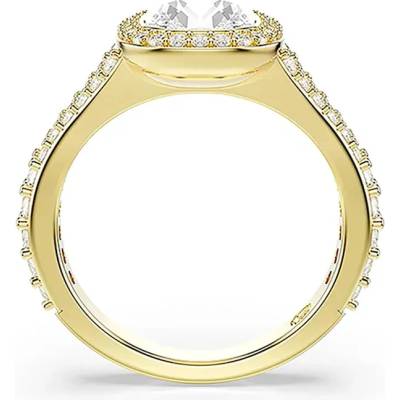 Swarovski пръстен дамски позлатен модел с циркон UNA (5762626)