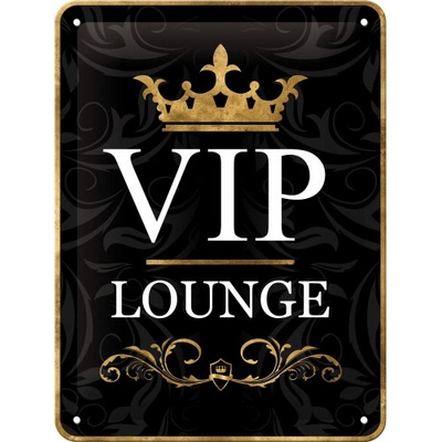 Postershop Plechová cedule - VIP Area 20x15 cm