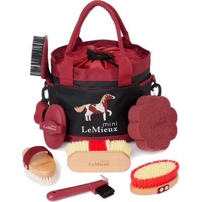 LeMieux Sada čištění Grooming Set Mini červená – Zbozi.Blesk.cz