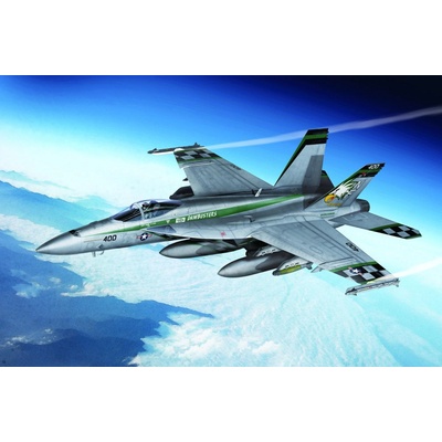 Academy Model Kit letadlo 12565 USN F/A 18E VFA 195 Chippy Ho 1:72