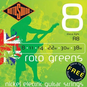 ROTOSOUND Струни за електрическа китара rotosound - Модел r8