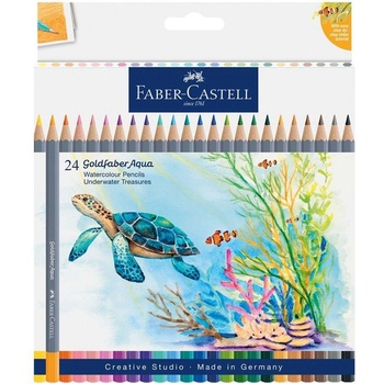 Faber-Castell Моливи Goldfaber Aqua Tropical, 24 цвята (1015120791)