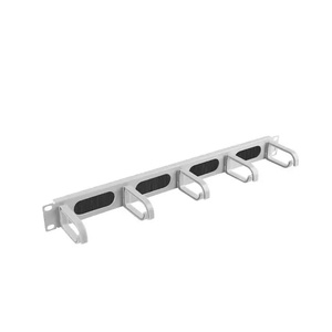 Lanberg Аксесоар, Lanberg 19"" cable management AK-1203-S brush panel 5 rings- (AK-1203-S)
