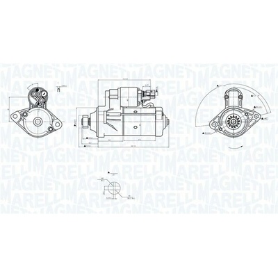 Štartér MAGNETI MARELLI 063726156010