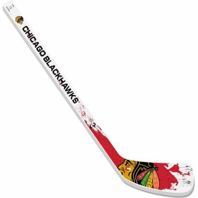 Mustang Minihokejka Chicago Blackhawks NHL Splatter