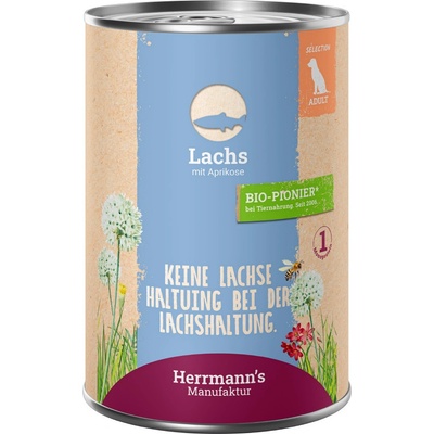 Herrmann's Losos s meruňkou 400 g