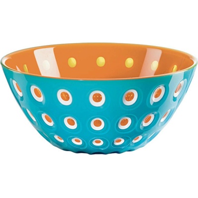 GUZZINI LE MURRINE Miska modro oranžová 25 cm