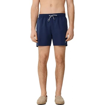 Faconnable Бански гащета Façonnable Logo Solid swimming shorts - Blue (Marine Blue)