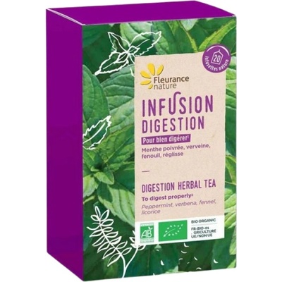 Fleurance Nature Herbal Tea For Digestive System | Bio [20 Пакета]