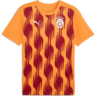 PUMA Galatasaray Prematch Shirt 2024 2025 Adults - Red/Orange