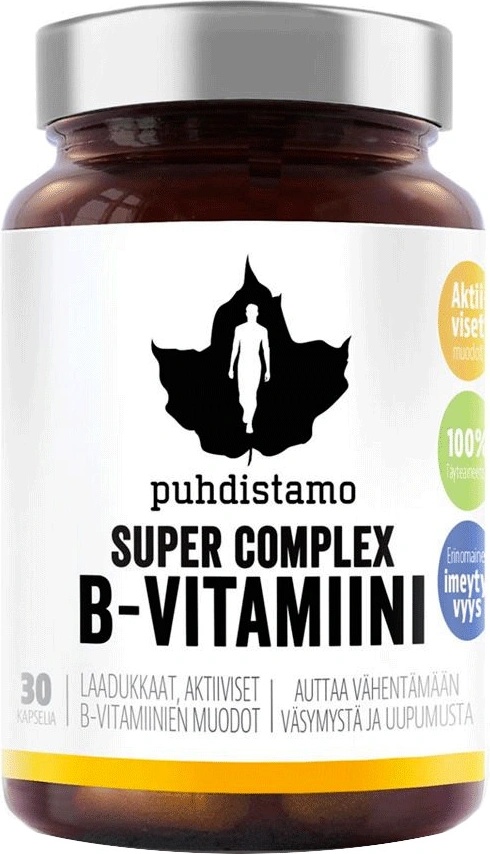 Puhdistamo Super Complex B-Vitamiini 60 kapsúl