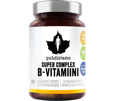 Puhdistamo Super Complex B-Vitamiini 60 kapsúl