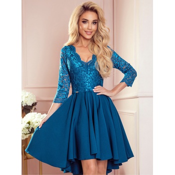 Numoco Изключителна рокля с дантела - морски цвят Numoco NICOLLE numoco | Sin | ЖЕНИ | XXL