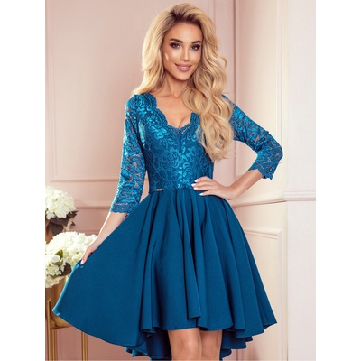 Numoco Изключителна рокля с дантела - морски цвят Numoco NICOLLE numoco | Sin | ЖЕНИ | XXL