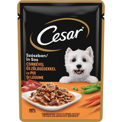 Cesar Chutné kuřecí se zeleninou 100 g