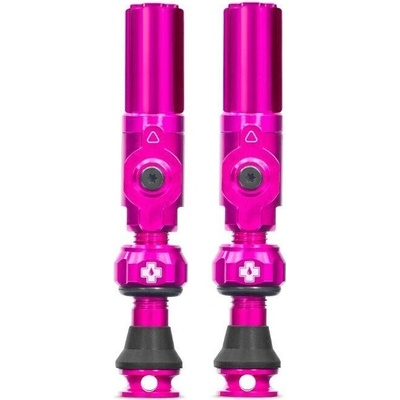Big Bore Hybrid Tubeless Valves Pink Small 21128