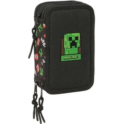 SAFTA Несесер с три ципа safta minecraft, 37 части