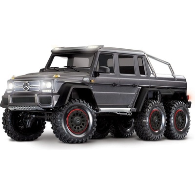 Traxxas TRX-6 Mercedes G 63 6x6 TQi RTR tmavosivá metalíza 1:10