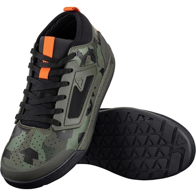 Leatt 3.0 FLAT SHOE CAMO černá/Zelená/BANISH 2023