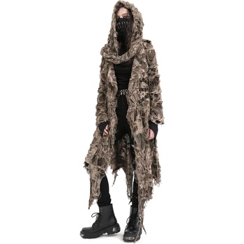 Devil fashion дамска жилетка (пелерина) DEVIL FASHION - Brown Gothic - CT244