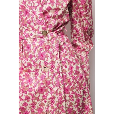 BIZUU Памучна рокля Bizuu GEORGINA (GEORGINA.MULTIKOLOR)