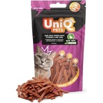 Uniq Pets Cat Snacks Mimi Hair & Skin Care Soft Strips Duck меки лакомства за котки с патешко, 50 г